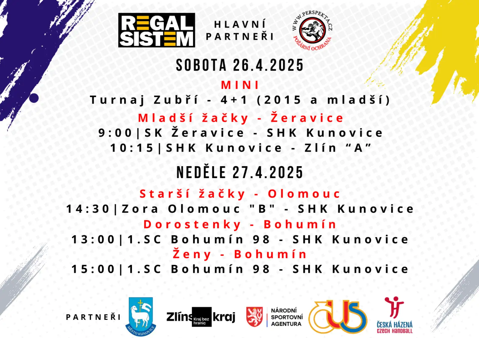 Družstva SHK čekají venkovní utkání!