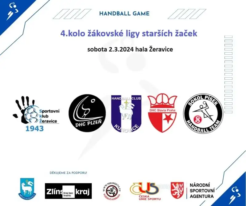 4. kolo celostátní Žákovské ligy starších žaček