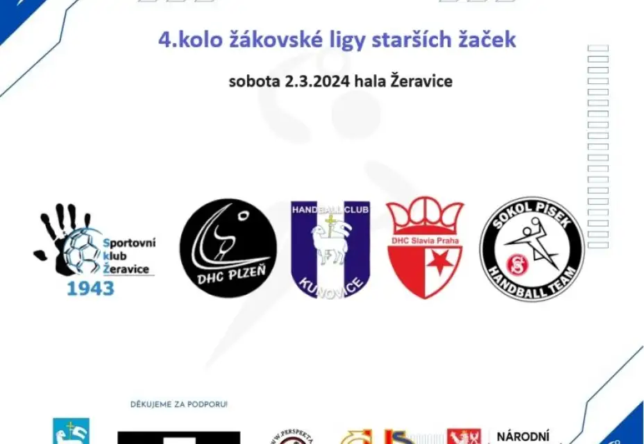 4. kolo celostátní Žákovské ligy starších žaček