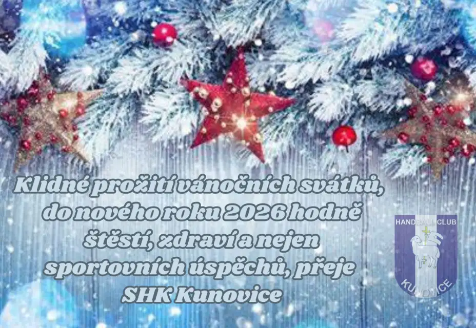 Vánoční a novoroční přání od SHK Kunovice
