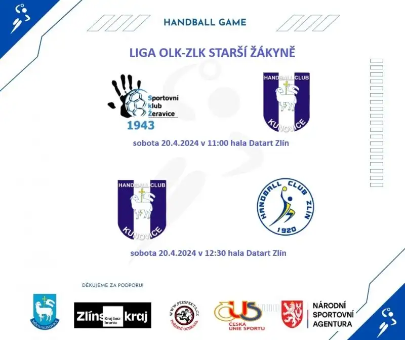 10.kolo Regionální ligy starších žaček hrané ve Zlíně