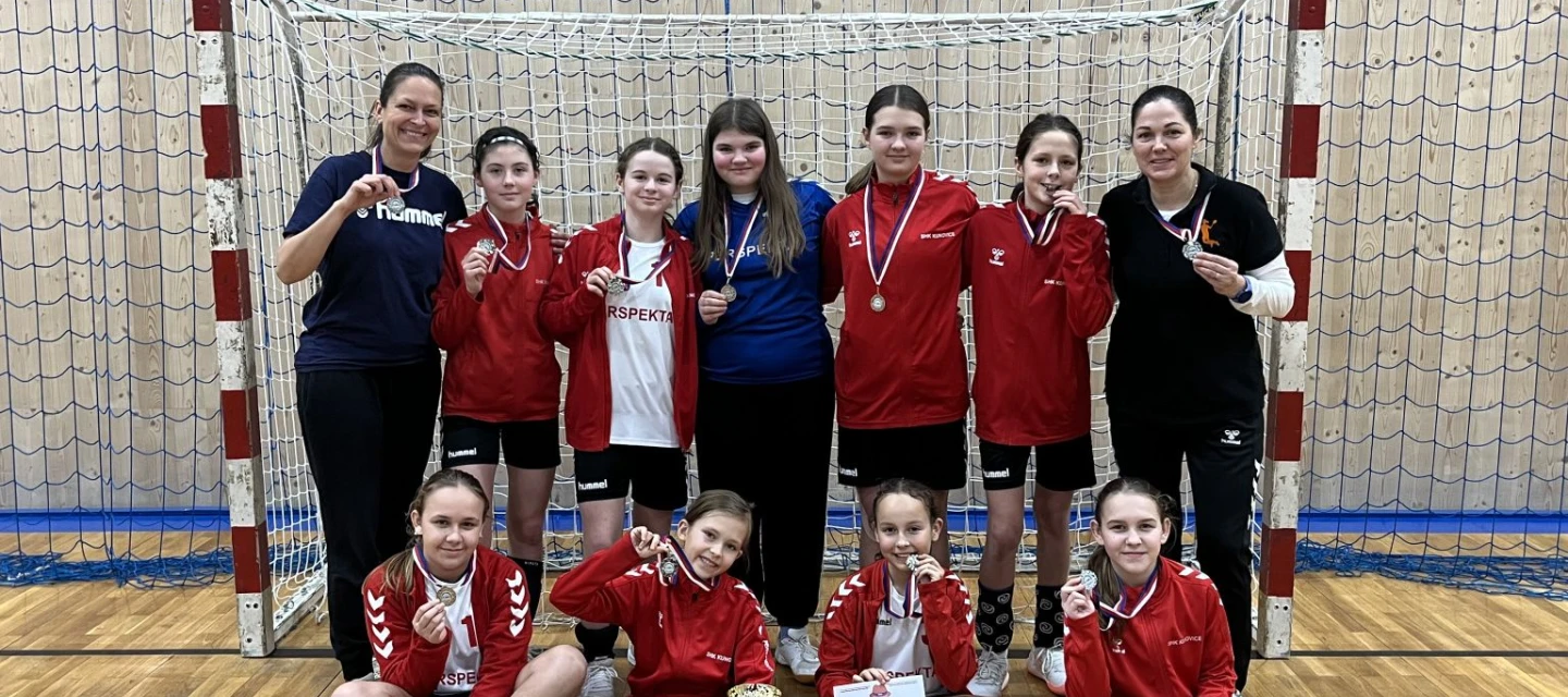 Mladší žačky přivezly z Nového Jičína stříbro