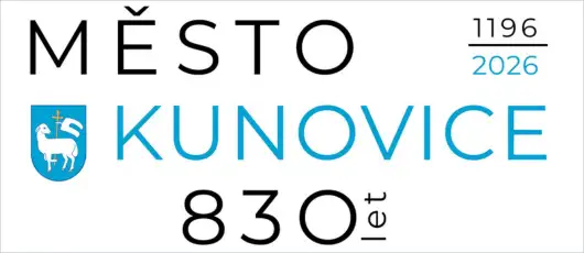 Město Kunovice výroční banner