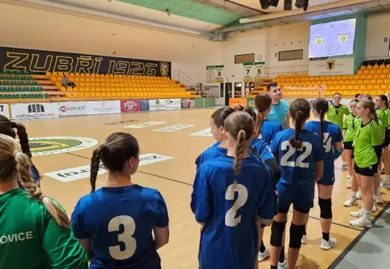 8.kolo Regionální ligy starších žaček hrané v Zubří