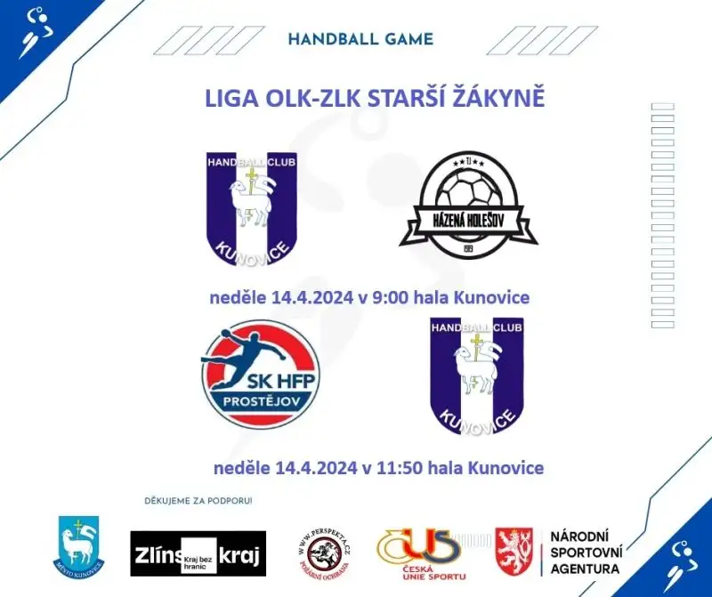 9.kolo Regionální ligy starších žaček hrané v Kunovicích